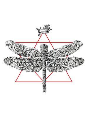 巴洛克印花花型图片