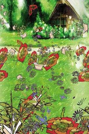 田园风印花花型图片