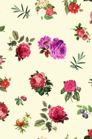 逼真印花花型图片