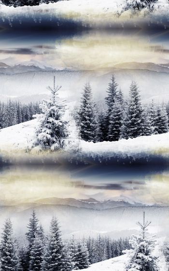 541338-抽象雪松风景山石纹理男装图案