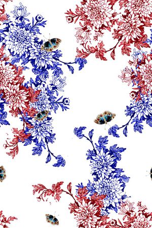 流行时尚印花花型图片