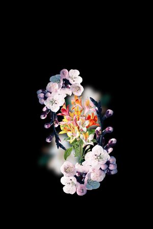 服装设计印花花型图片