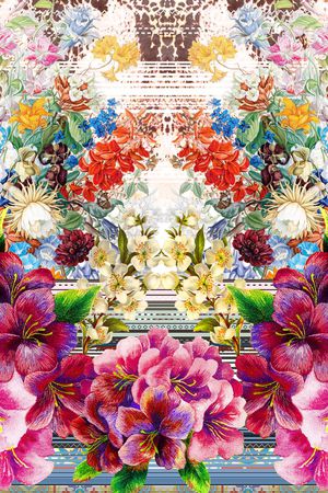 MAX-定位欧美民族风印花花型图片