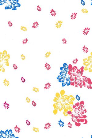 清新印花花型图片