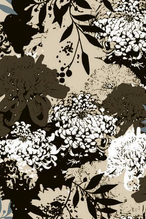 雏菊印花花型图片