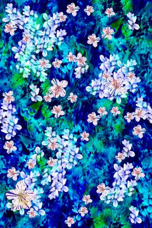 原创大气印花花型图片