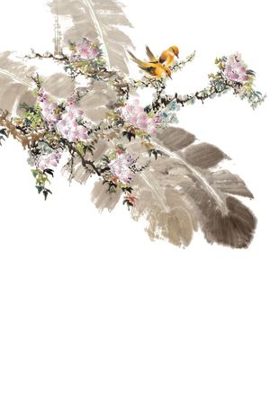 潮流印花花型图片