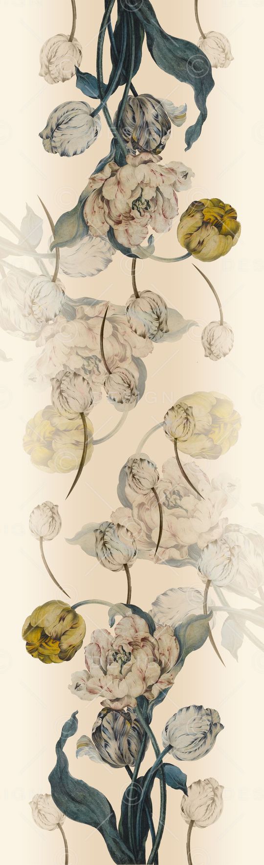 手绘印花花型图片