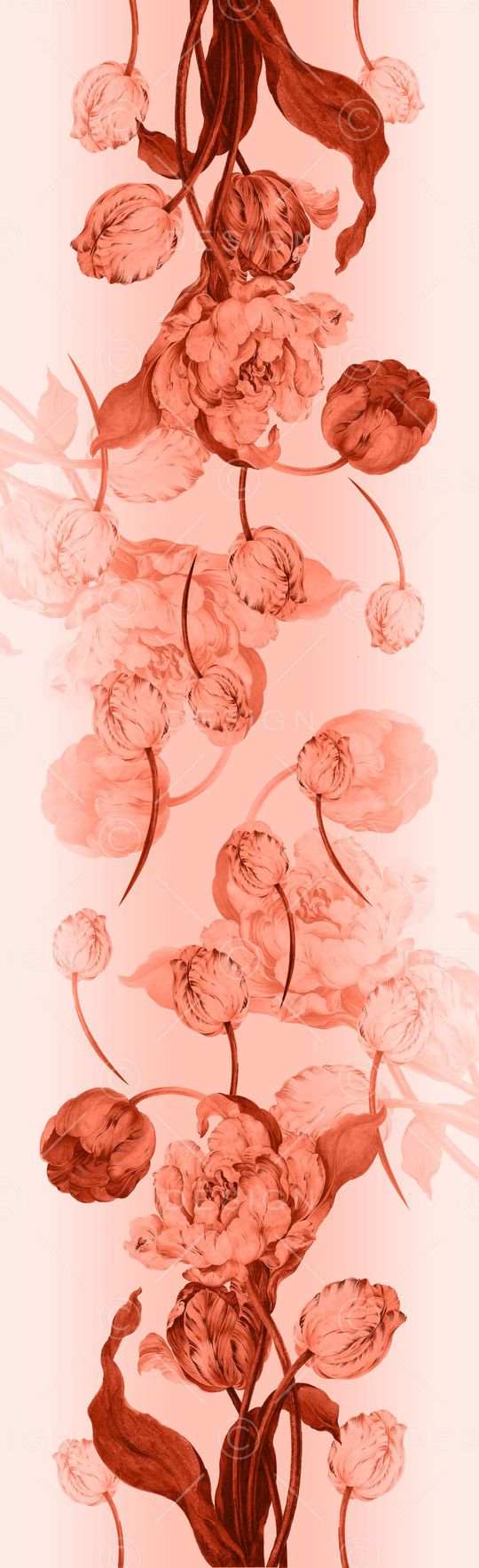 手绘印花花型图片