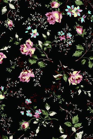 花卉印花花型图片