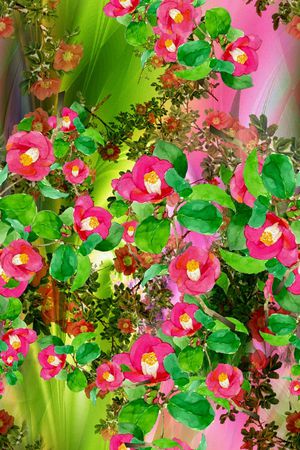 2016春夏新款印花花型图片