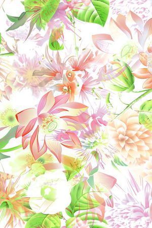 春秋印花花型图片