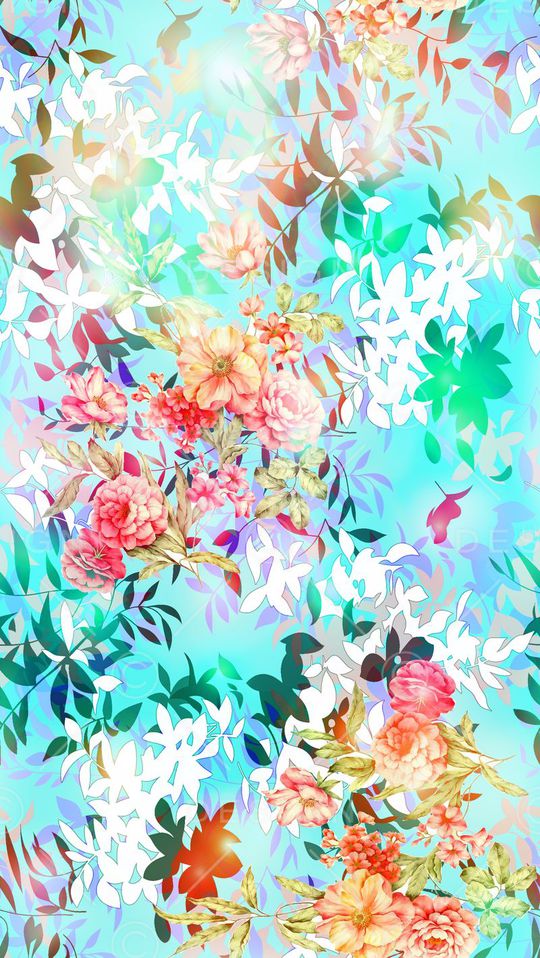 春夏印花花型图片