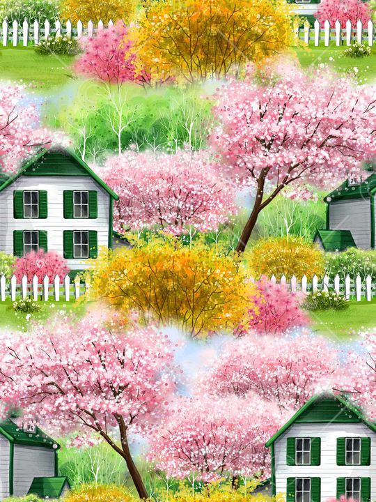 2016春夏印花花型图片