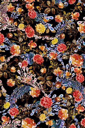 服装印花花型图片