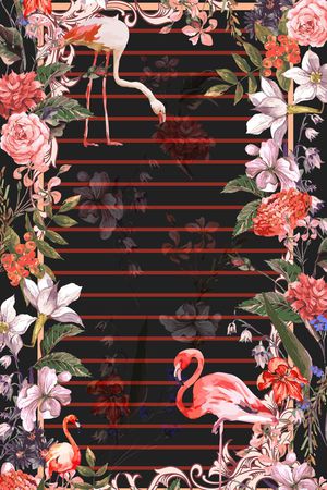 潮流时尚印花花型图片