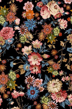 服装印花花型图片