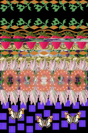 花卉印花花型图片