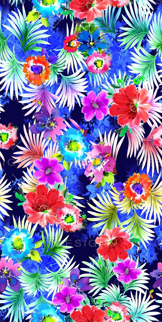 炫彩印花花型图片