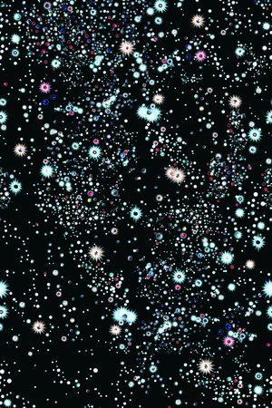 星空印花花型图片