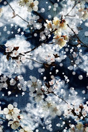 雪中印花花型图片