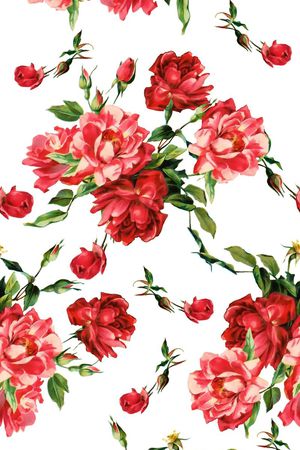 窗帘印花花型图片
