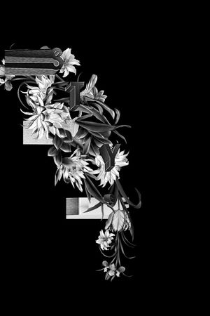 原创印花花型图片
