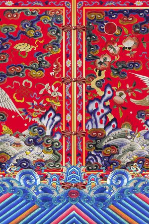 MAX-定位中国民族风印花花型图片