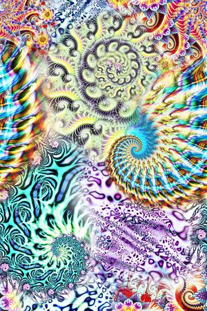数码印花花型图片