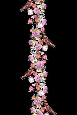 花卉印花花型图片
