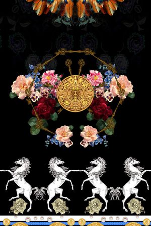 时尚印花花型图片