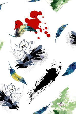 休闲风印花花型图片