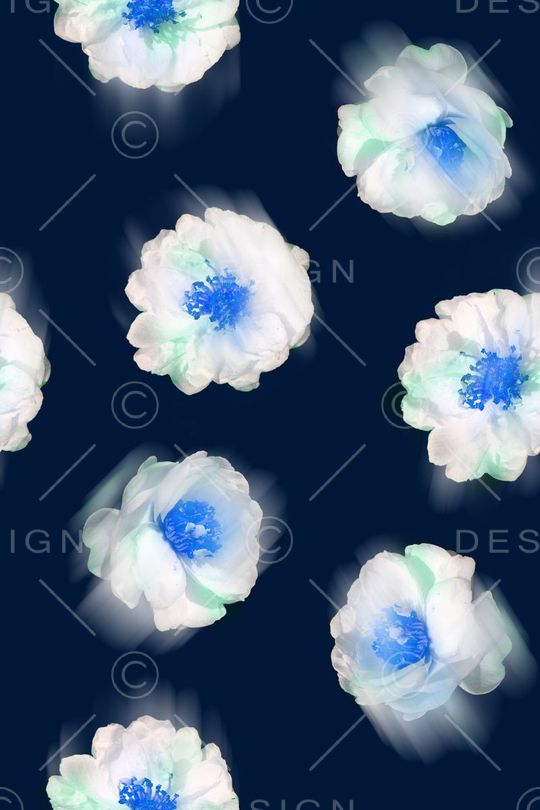 花卉印花花型图片