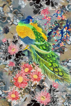 女装印花花型图片