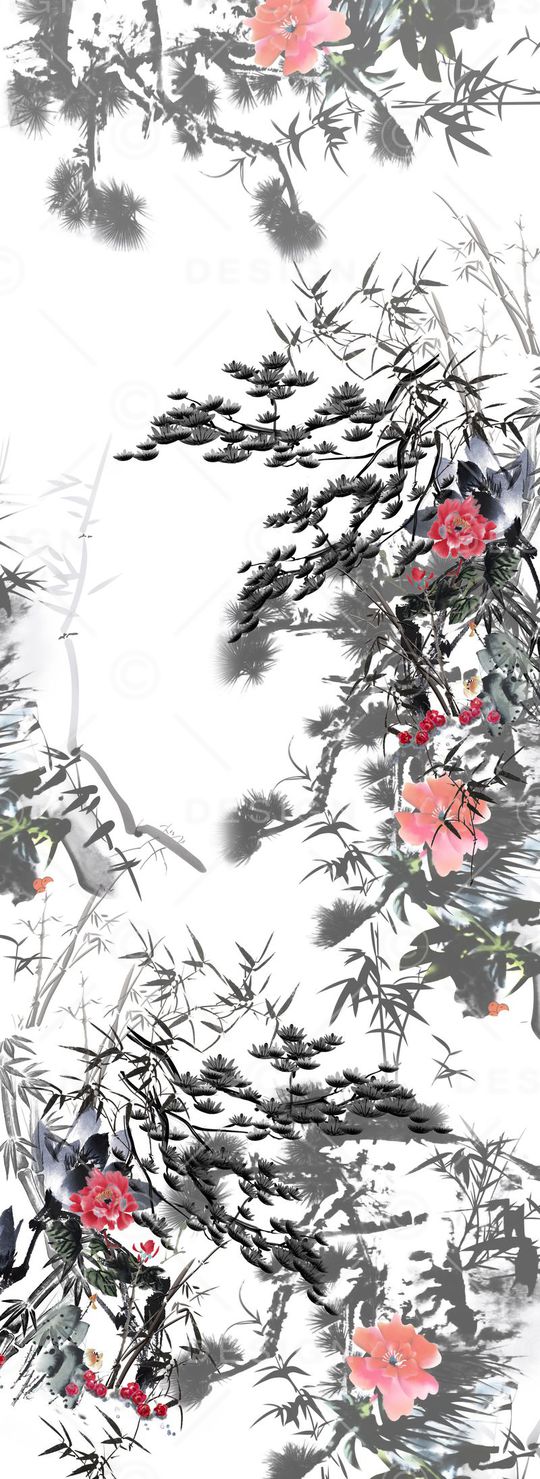 定位印花花型图片