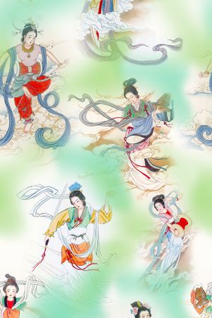 创意印花花型图片