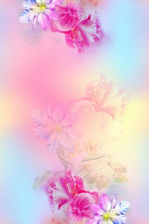 花卉印花花型图片