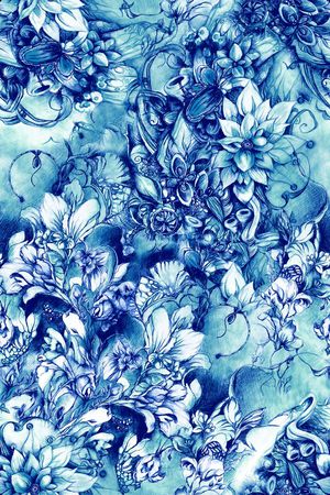 服装印花花型图片