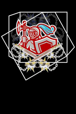 几何图案印花花型图片