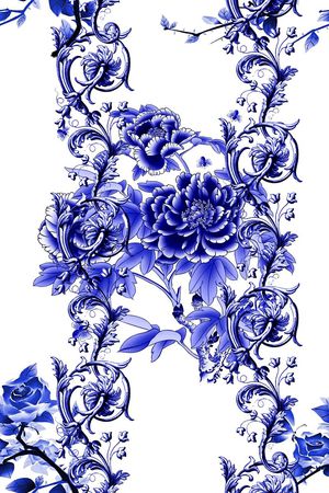 时尚潮流印花花型图片