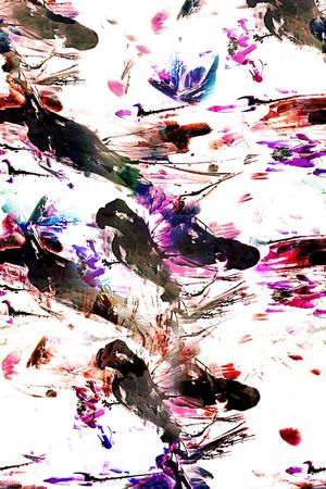 满版 数码 印花 服装印花花型图片