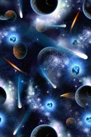 星空印花花型图片