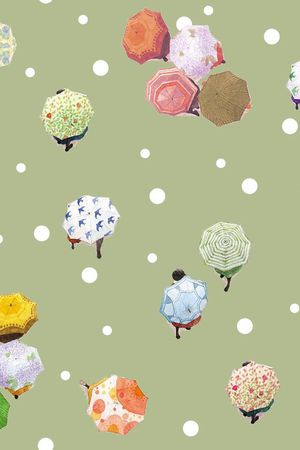 波点印花花型图片