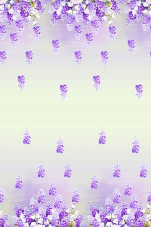 田园印花花型图片