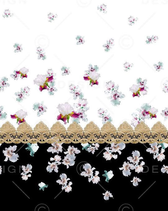 花卉印花花型图片