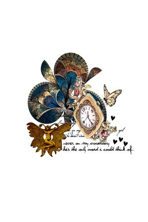 复古欧式个性休闲花印花花型图片