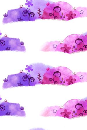 半圆印花花型图片