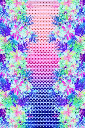 潮流时尚印花花型图片
