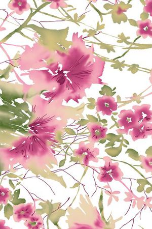 花卉印花花型图片
