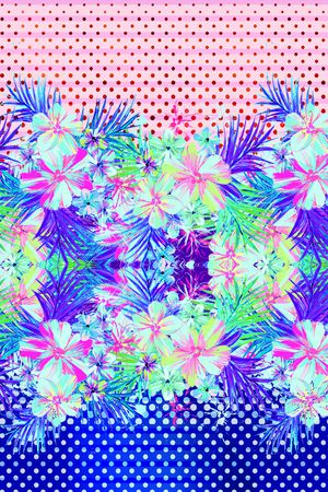潮流时尚印花花型图片